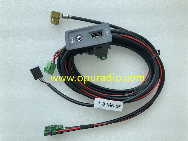 USB HU CABLE FOR 5C0035680 5C0035684 VW Caddy Passat Jetta Tiguan Beetle Apple Carplay