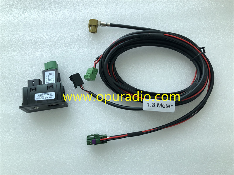 USB HU CABLE FOR 5C0035680 5C0035684 VW Caddy Passat Jetta Tiguan Beetle Apple Carplay