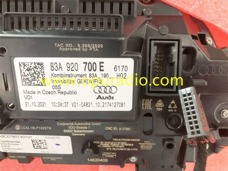 Instrument Speedometer Tester for Porsche and Audi Car Dash VW