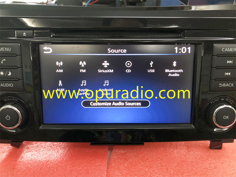 Touch Screen for LG Display LA070WVE SL01 2018 2019 Nissan Rogue Qashqai J11 Car Navigation BOSCH