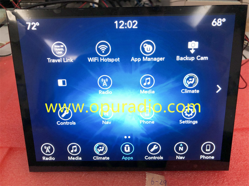 NEW LA084X01-SL02 Touch Display LG Monitor for 2015-2017 Jeep Dodge Chrysler Car Navigation