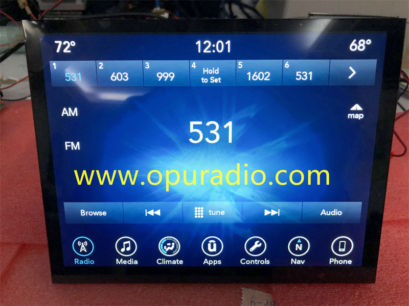 NEW LA084X01-SL02 Touch Display LG Monitor for 2015-2017 Jeep Dodge Chrysler Car Navigation