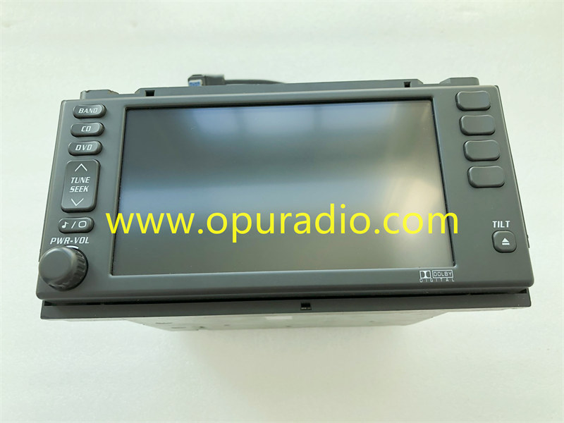 DISPLAY ASSY GM 10386078 DENSO RADIO For 2004-2006 Cadillac SRX CD Navigation
