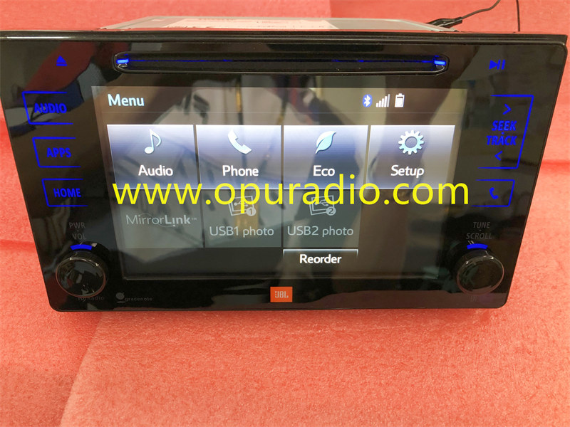 Pioneer Radio 86140-60A10 for 2016-2019 TOYOTA Tacoma Sienna Corolla Camry JBL