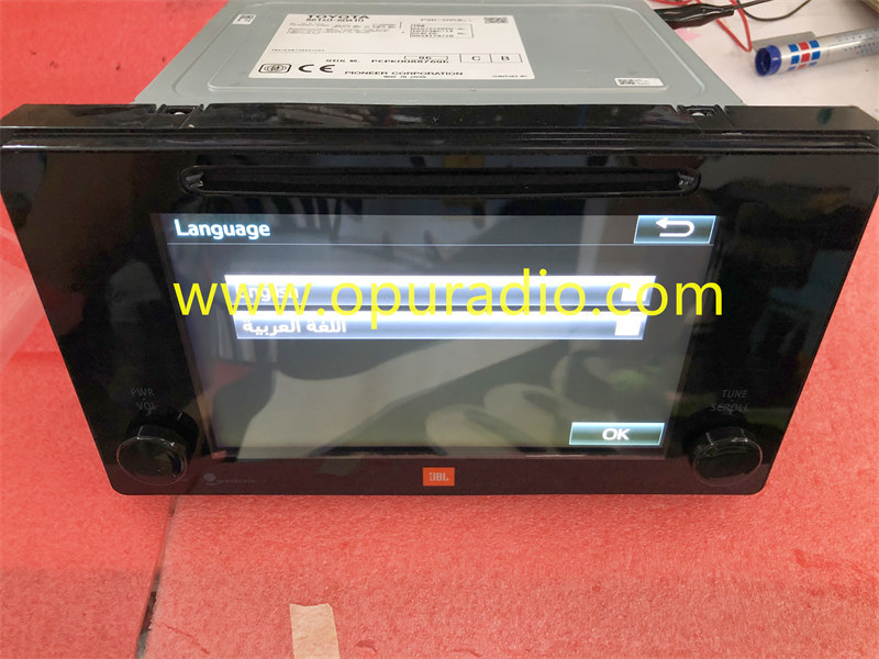 Pioneer Radio 86140-60A10 for 2016-2019 TOYOTA Tacoma Sienna Corolla Camry JBL