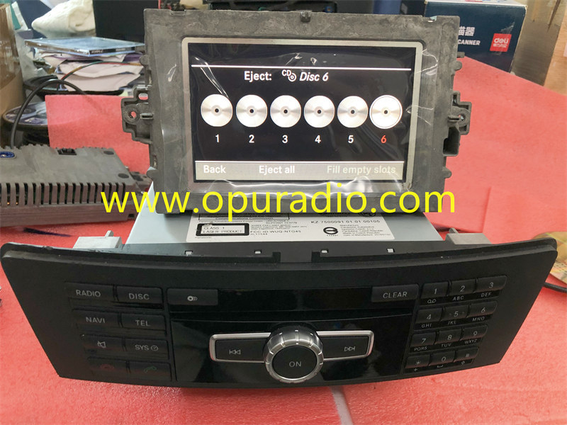CD Changer Mech for Mercedes Benz NTG4.5 6CD A1669001408 B C Class W166 W204