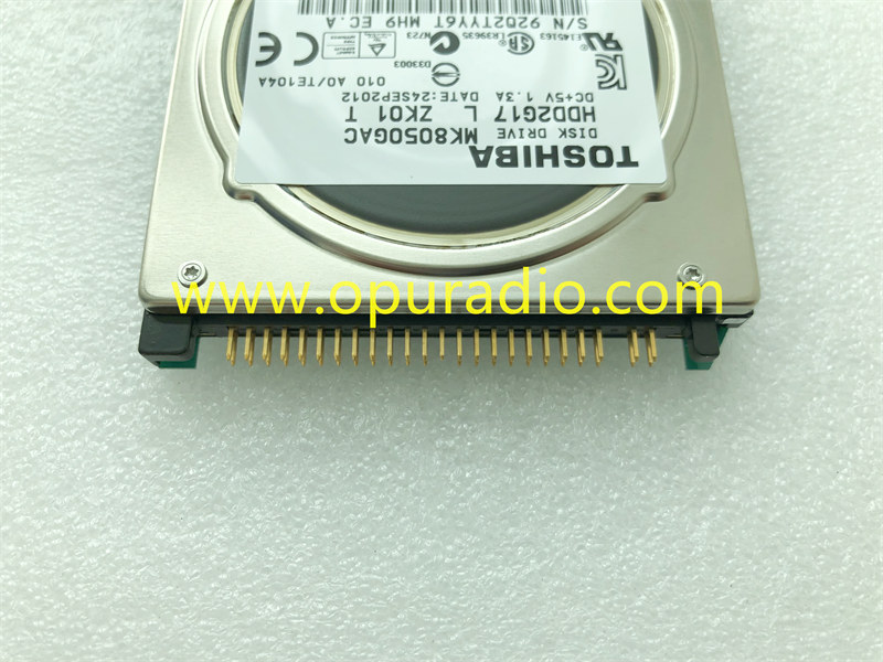 Toshiba MK8050GAC 80GB HDD for BMW CIC Navigation 3 5 series 328i 525i X1 X3 X5