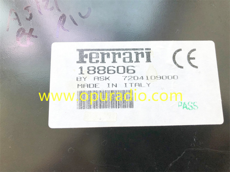 FERRARI F430 F360 AMPLIFIER ASK HIFI VHP SERIES 188606 188900 AMP