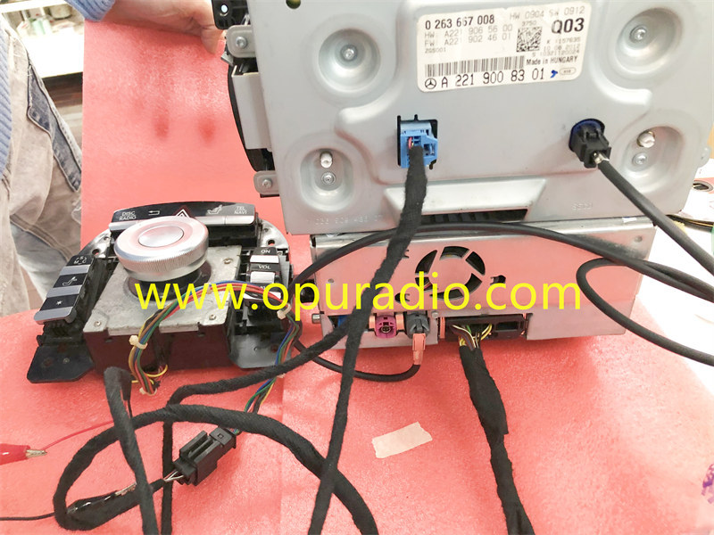 Wiring Tester for 2007-2012 Mercedes W221 S Class Car Navigation Radio 6DVD Changer