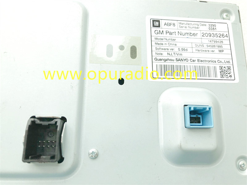 GM 20935264 8inch Touch Screen for 2010-2013 Buick Lacrosse Car Navigation HDD