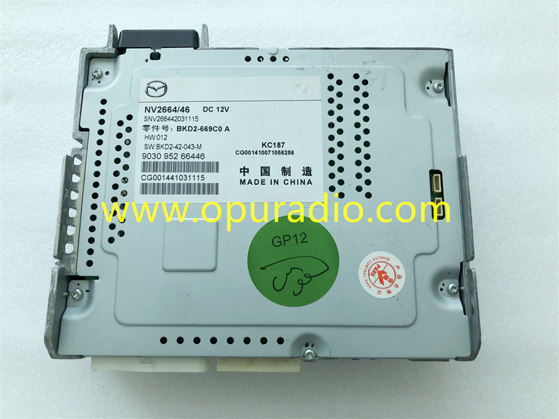 Head Unit Module for Mazda 3 Alex car Audio Media Multi information