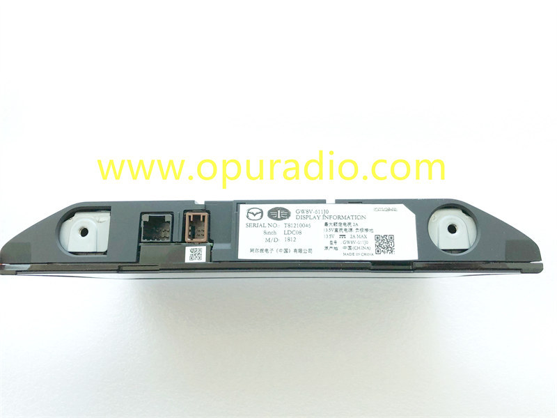GW8V-611J0 8 INCH DISPLAY INFORMATION for Mazda CX9 CX-9 Car Navigation