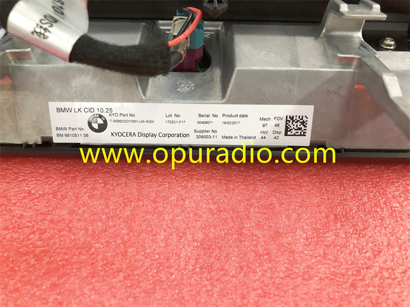 LK CID 10.25 BM 8781408 6810511 for BMW 5 Series G30 G31 6er G32 M5 EVO Touch Screen