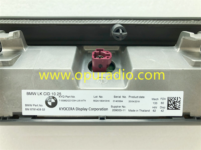LK CID 10.25 BM 8781408 6810511 for BMW 5 Series G30 G31 6er G32 M5 EVO Touch Screen