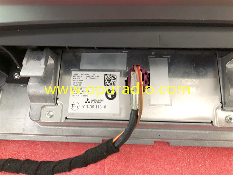 6550 5A3DF70 12.1INCH Display Touch Screen for 2021 2022 BMW X3 X4 MGU NAVIGATION ID7