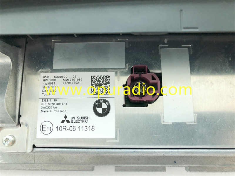 6550 5A3DF70 12.1INCH Display Touch Screen for 2021 2022 BMW X3 X4 MGU NAVIGATION ID7