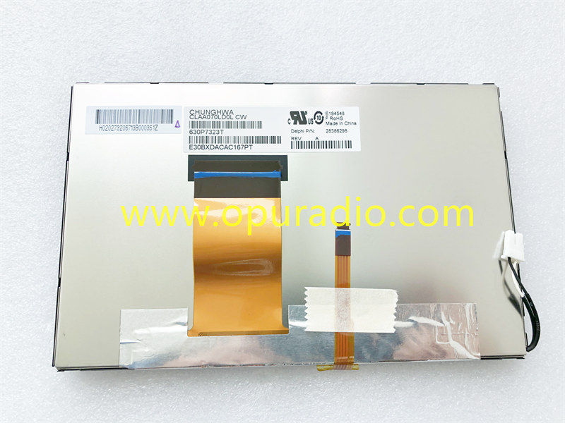 CLAA070LD0L with Touch Screen 7inch Display for Ford car Media Navigation