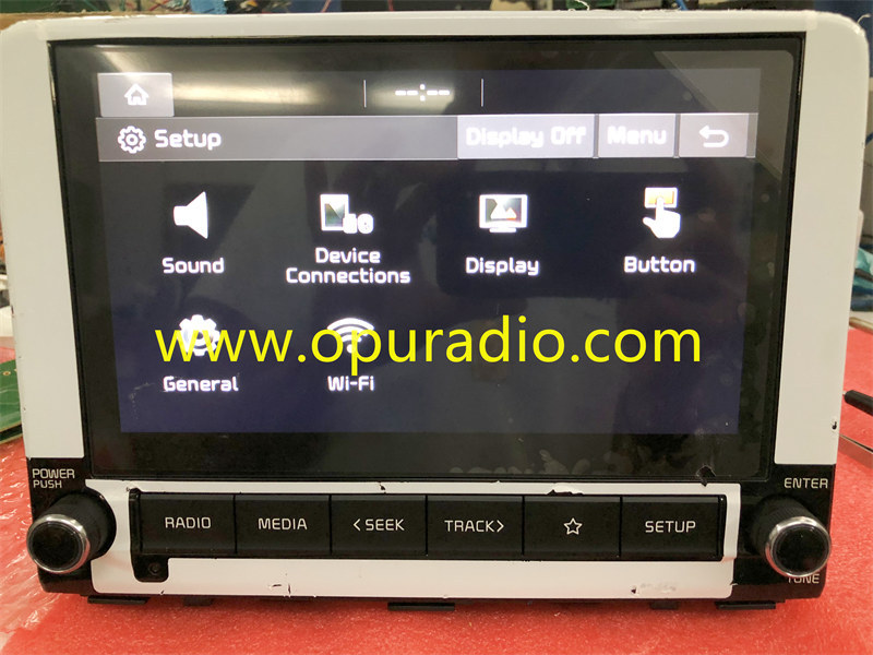 96160H9520F MOBIS Navigation Radio for 2022 2023 KIA RIO CAR Media Carplay