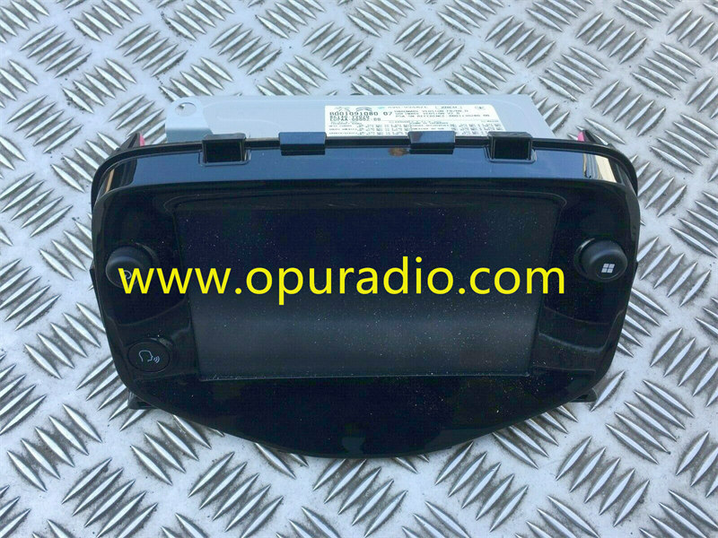 7inch touch Screen for 2020-2022 TOYOTA AYGO 86140-YV020 3 BUTTON Pioneer Radio CITROEN C1 Nav