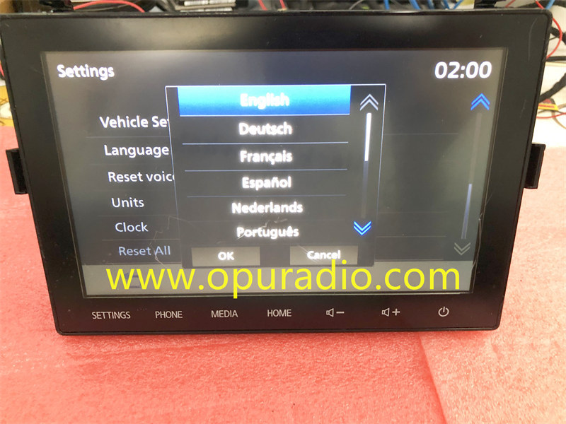 Only Touch Screen Digitizer for 2020 2021 MITSUBISHI Outlander MK3 SAT NAV 8740A098 8740A103