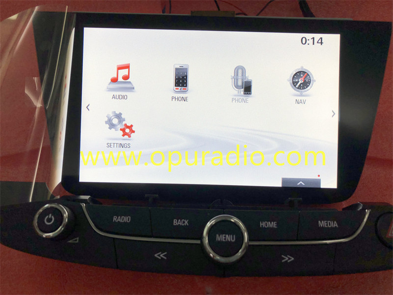 LQ080Y5DZ10 Display With Touch Screen Frosted for Opel Astra SEAT Car Navigation