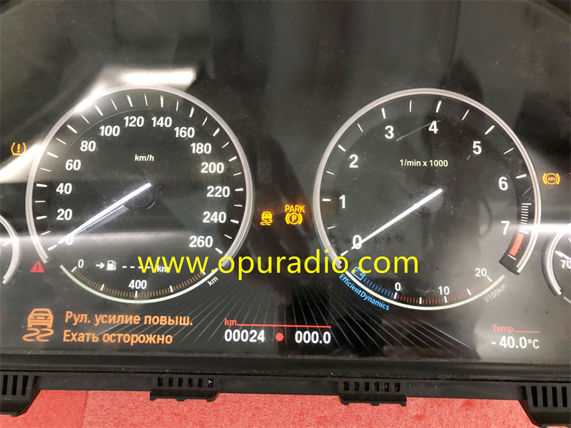 Wiring Tester for BMW F chasis Cluster Full Display Speedometer Instrument Power on