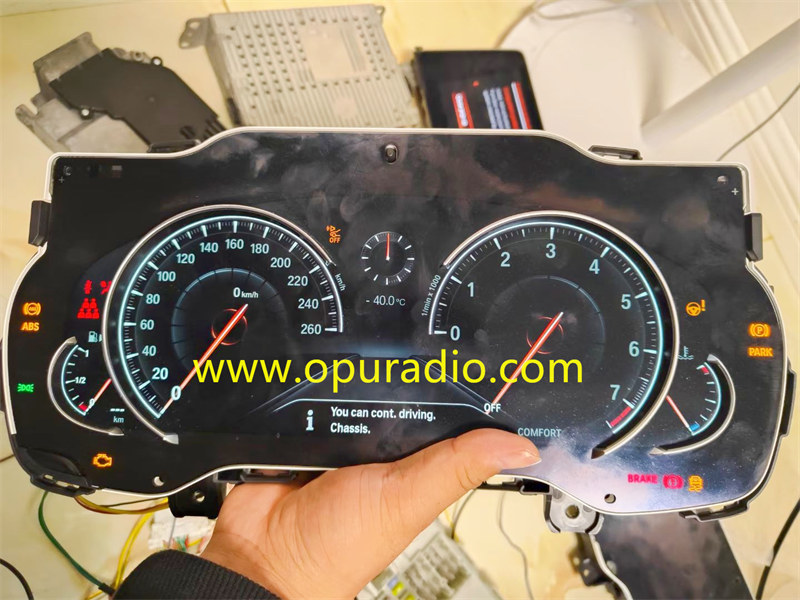 Wiring Tester for BMW F chasis Cluster Full Display Speedometer Instrument Power on