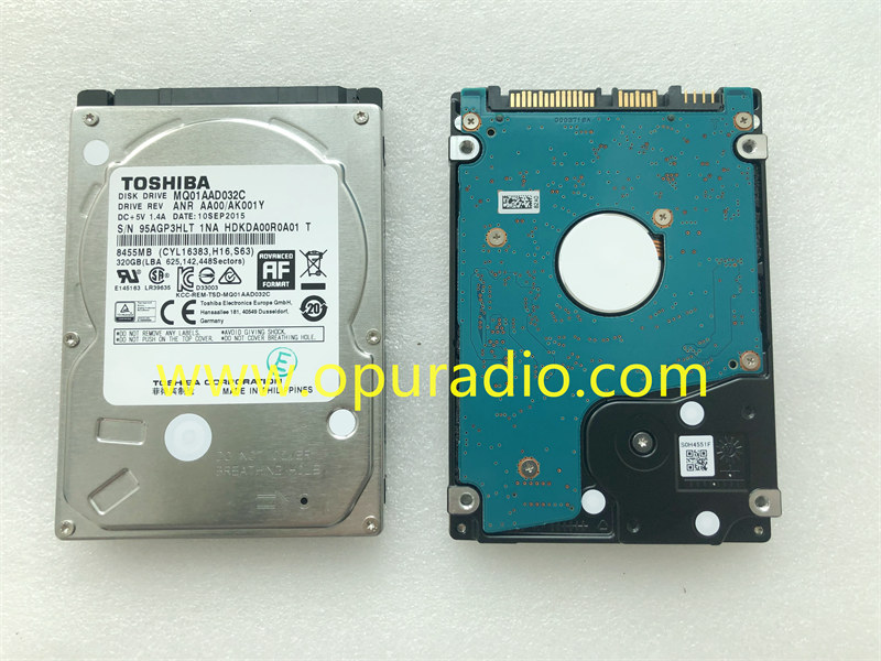 TOSHIBA MQ01AAD032C 320GB For Mercedes W213 W222 HARMAN NTG5.5