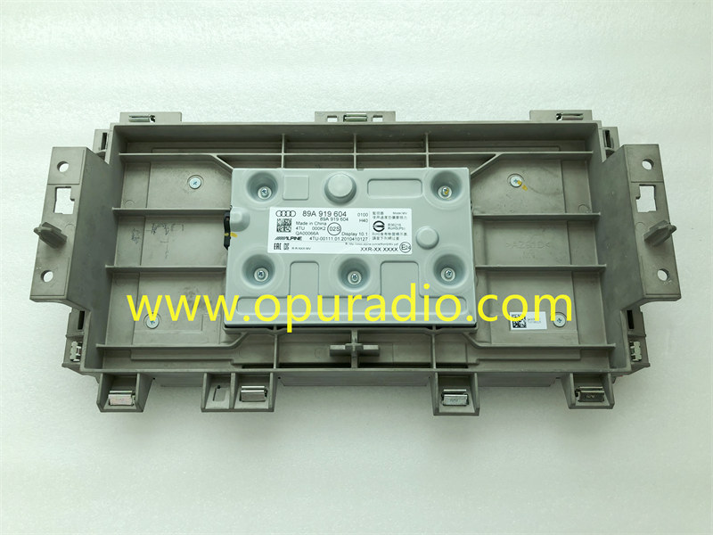 89A919604 ALPINE DISPLAY TOUCH SCREEN For 2021 2022 Audi Q4 Q5 e-tron Car Navigation 10.1 Inch