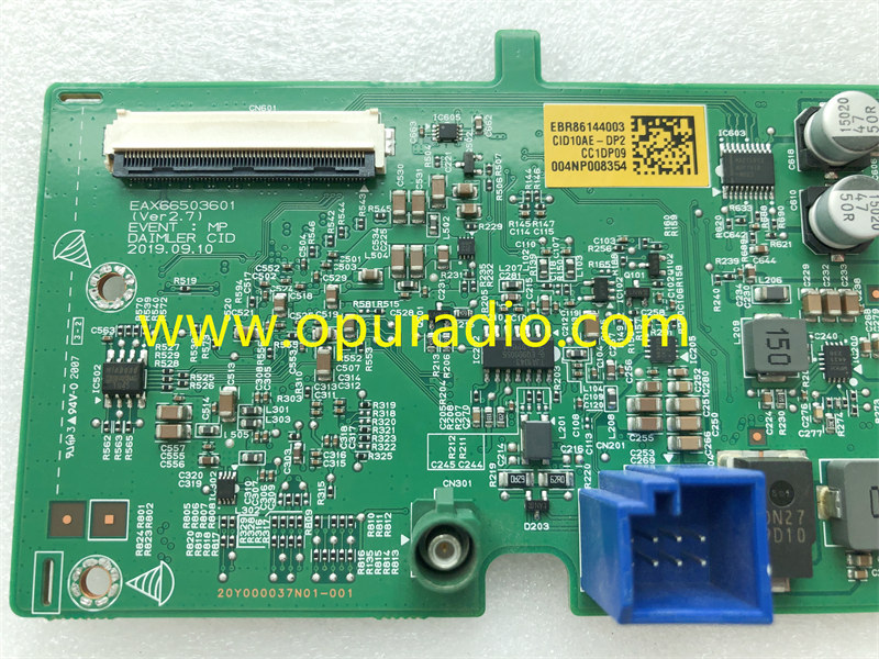 CID10AE-DP2 Electronics Board  for A2059000441 18-20 Mercedes Benz W205 C class Central Infomation Display Monitor