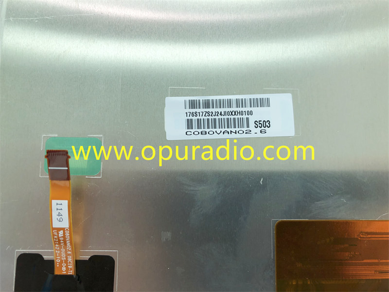 C080VAN02.6 Display Monitor Screen 8inch for 2020-2022 NISSAN SENTRA  2591A 6LD5C Clarion PP-4361