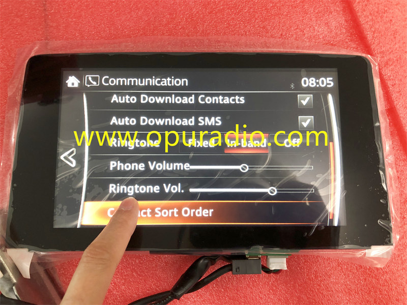 Brand new TK49-611J0 Touch Screen Digitizer for 2016-2019 Mazda CX-9 CX9 Car Navigation TK49-611JA