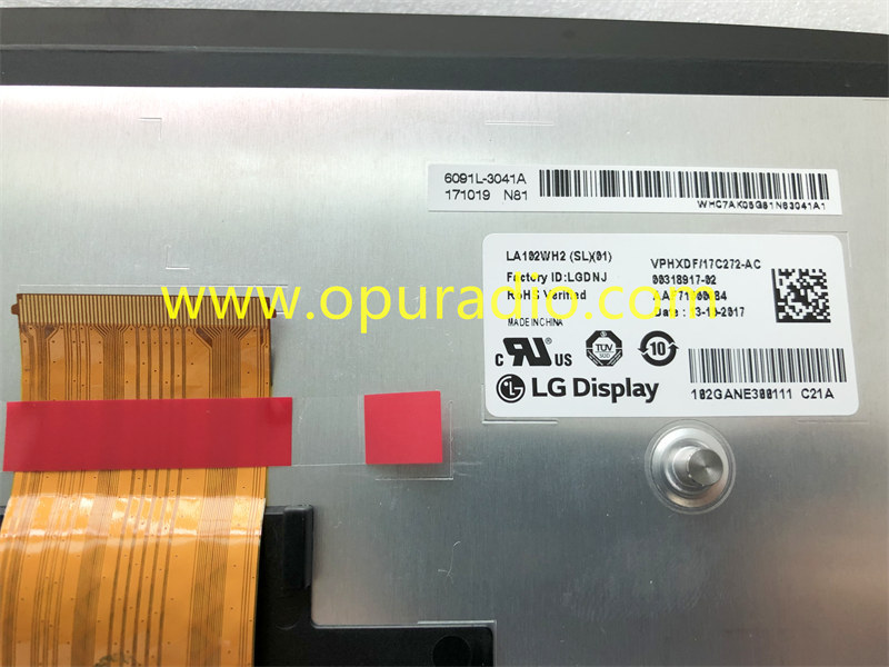LG Display LA102WH2-SL01 with Glass for Mercedes W222 Headrest Monitor Overhead Rear Seat Entertainment