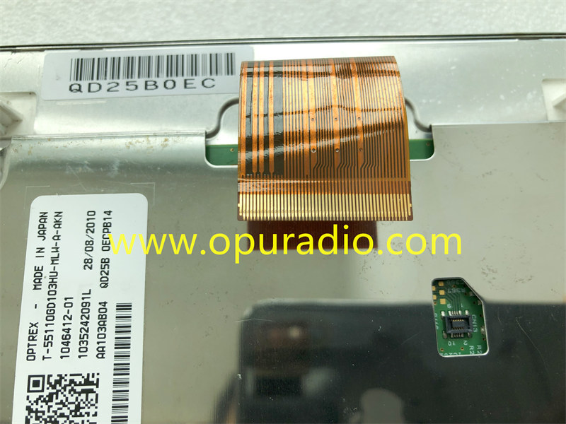 OPTREX Display T-55110GD103HU AA103AB04 for 2009-2012 BMW 7 Series CIC Navigation F01 F02