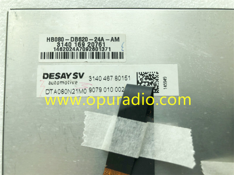 DTA080N21M0 HB080 DESAY SV Touch Display for MG car Navigation