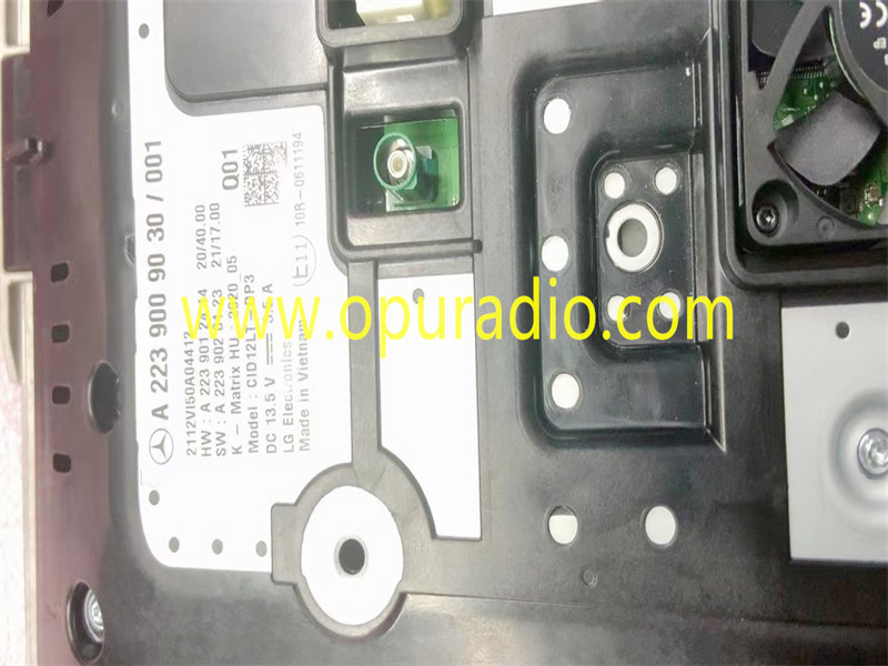A2239009030 LG Touch Display for 2021-2023 Mercedes Benz W223 S Class S500 S580 Information Monitor
