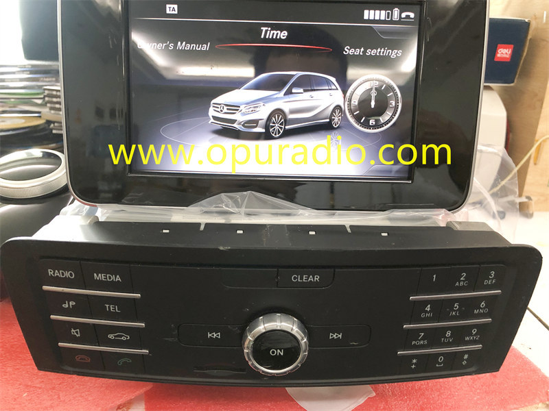 A2469009019 Radio Head Unit for Mercedes W246 W242 B Class G NTG5.1 BASE Radio