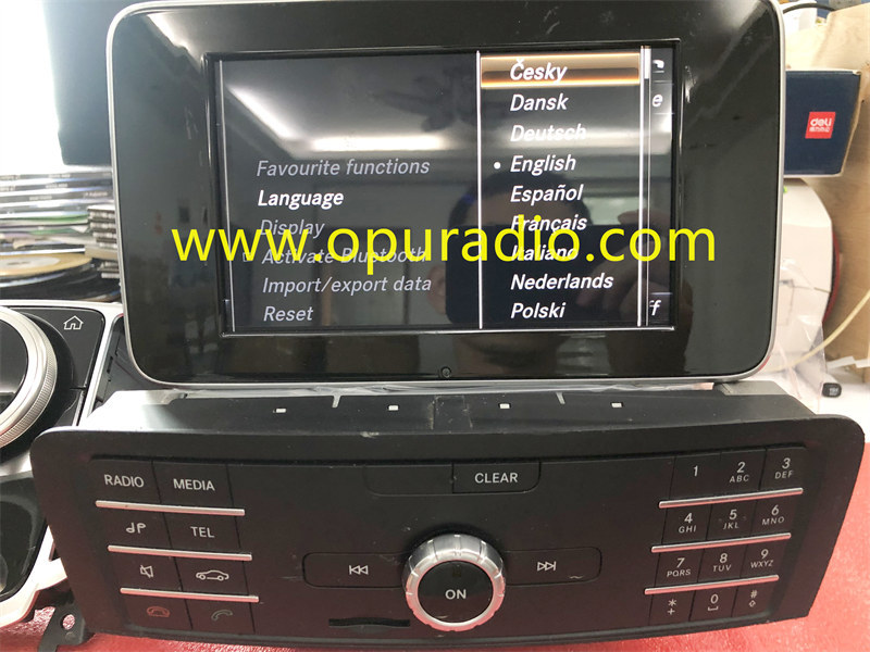 A2469009019 Radio Head Unit for Mercedes W246 W242 B Class G NTG5.1 BASE Radio