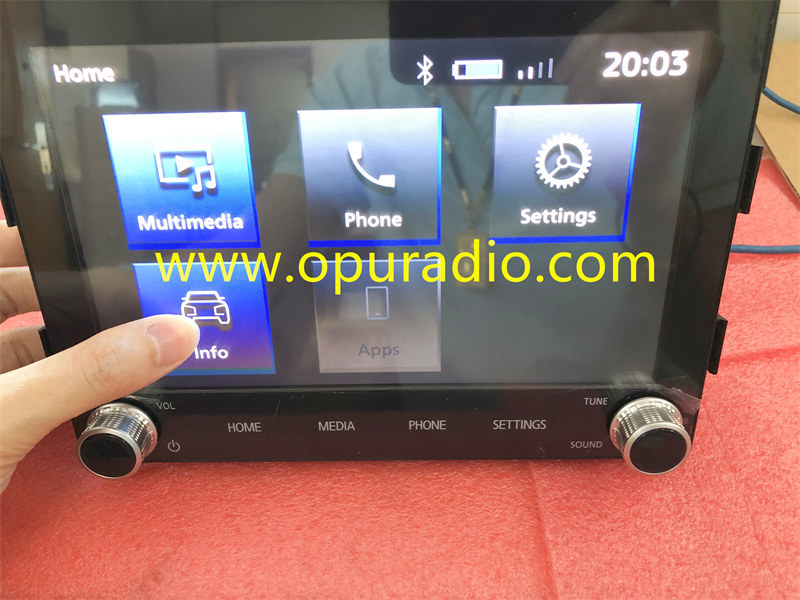 TOUCH-SCREEN for 2020-2022 Mitsubishi Outlander RADIO 2 KNOBS 8740A076