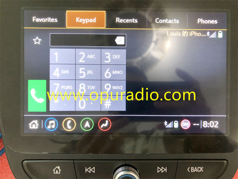 2019 2020 CHEVROLET MALIBU MyLink Radio Touchscreen 8INCH Display