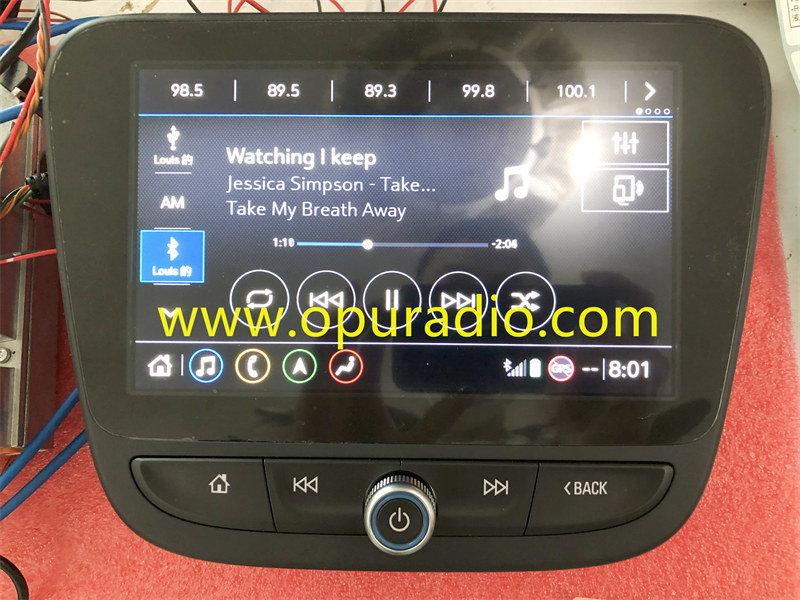 2019 2020 CHEVROLET MALIBU MyLink Radio Touchscreen 8INCH Display
