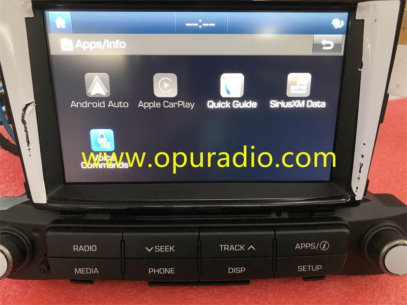 96160J0100URD 2018-2020 HYUNDAI ACCENT 7inch TOUCH SCREEN CARPLAY