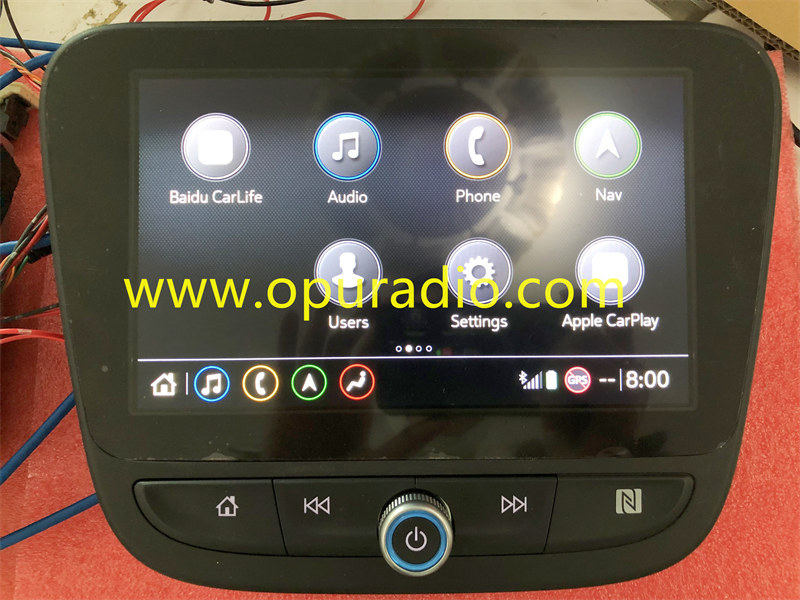 ALPINE 84080062 Display Touch Screen with N for 2019 2020 Chevrolet Malibu Car Navigation