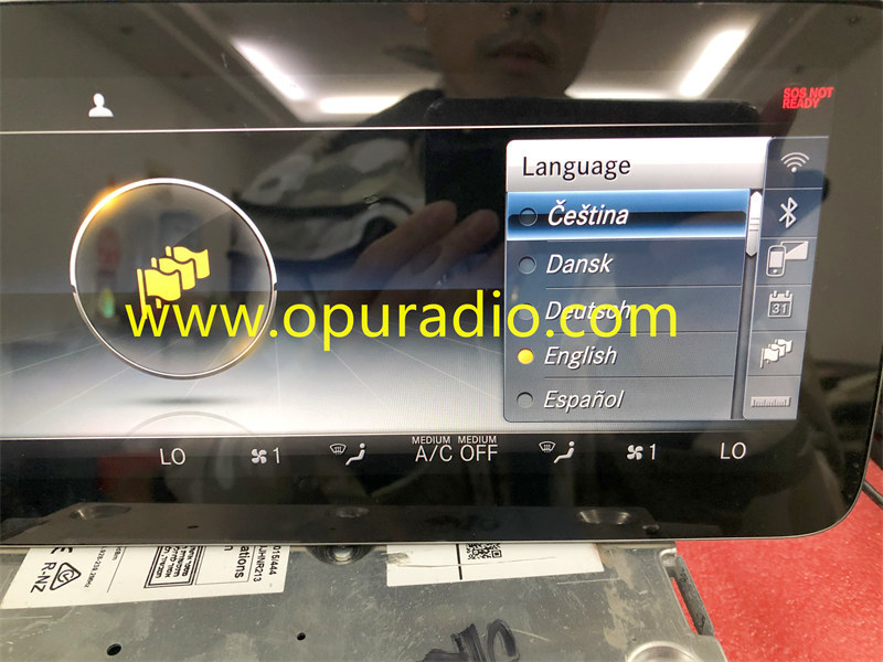 A2229006320 HEADUNIT ECE DAB 2018-2020 Mercedes W222 S-CLASS Command NTG5.5 AMG