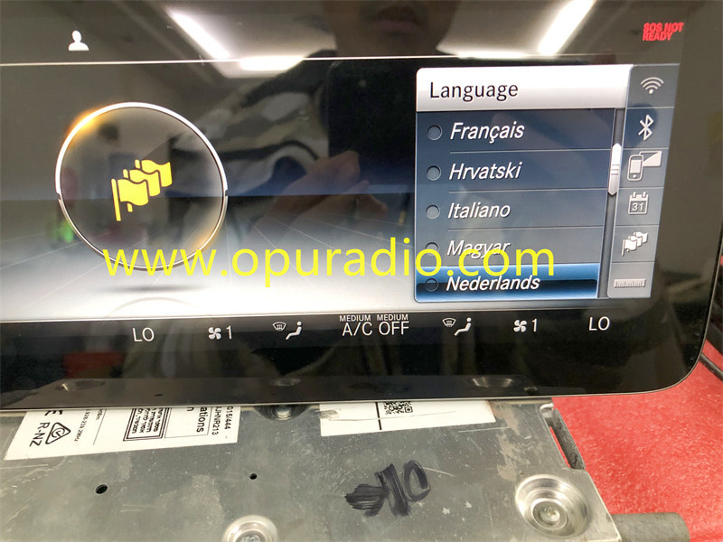 A2229006320 HEADUNIT ECE DAB 2018-2020 Mercedes W222 S-CLASS Command NTG5.5 AMG