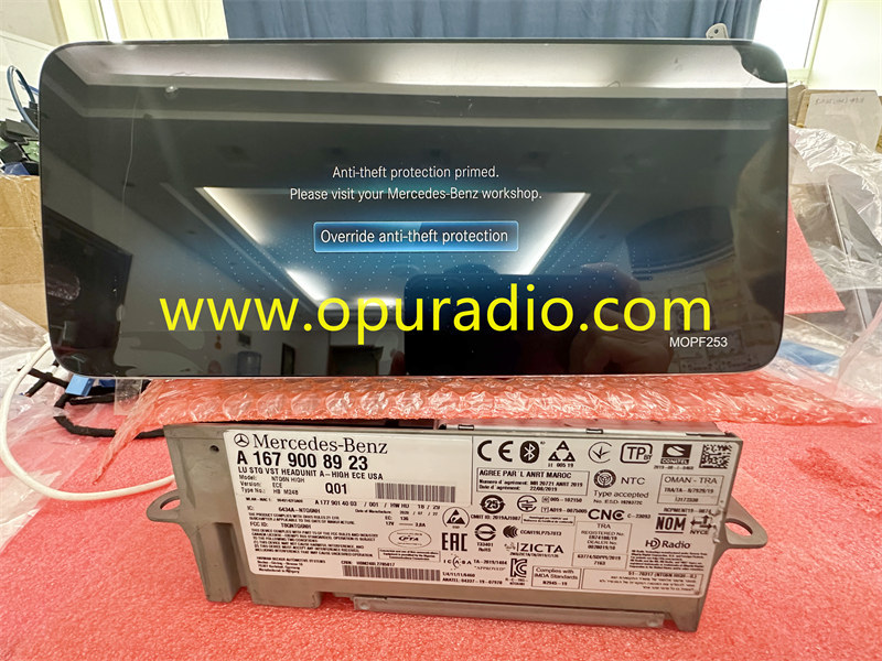 A1679005218 NTG6N HIGH USA ECE for 2019-2022 Merrcedes Comand W167 X167 GLE GLS Car Navi