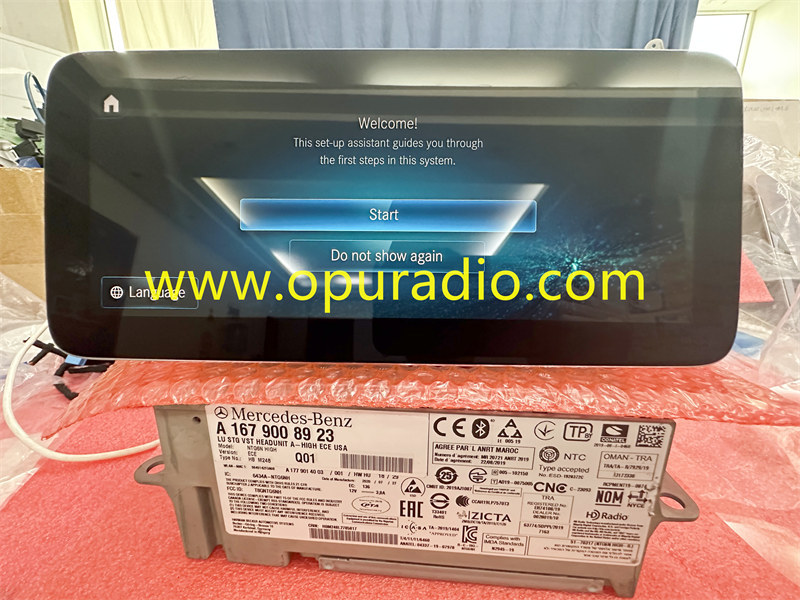 A1679005218 NTG6N HIGH USA ECE for 2019-2022 Merrcedes Comand W167 X167 GLE GLS Car Navi