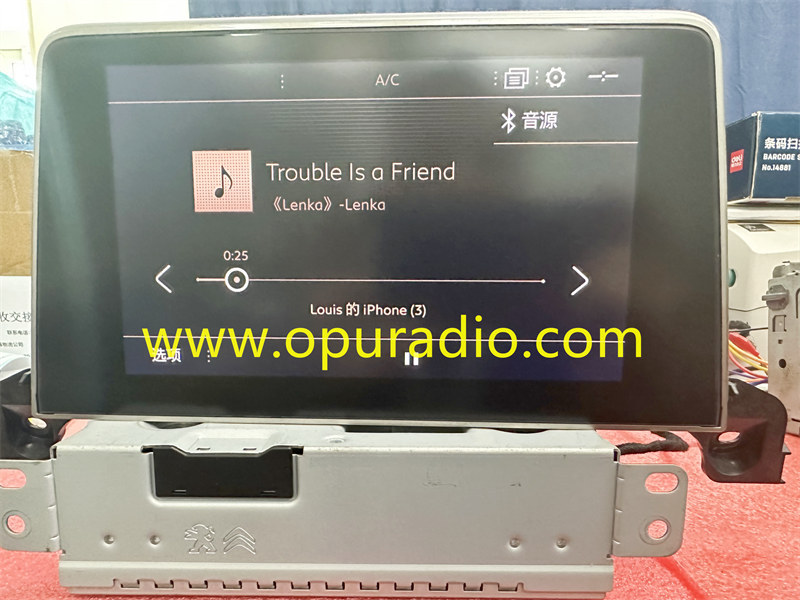 9830424280 Touch Display for 2016-2020 Peugeot 3008 Car Information Navigation Carplay
