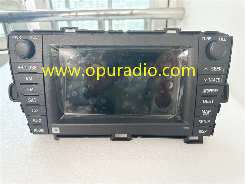 2010-2011 TOYOTA Prius JBL Navigation Radio 86120-47390 OEM E7022 Touch Screen