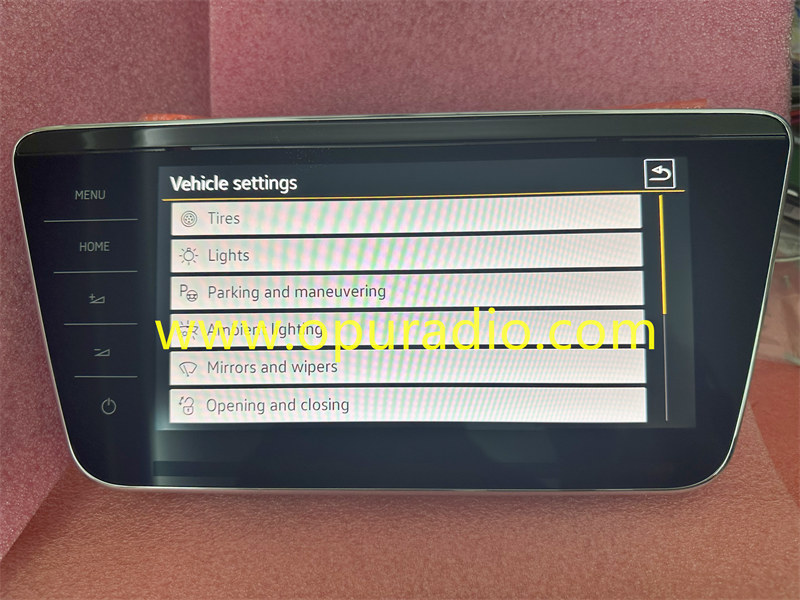 AV092ZEM for 2017 Skoda Superb B8 3V Information Multimedia Display Screen Monitor 3V0919606D